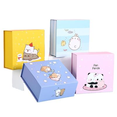 China Recycled Materials Bespoke Luxury Custom Rigid Sturdy Cardboard Brand Kids Play Gift Packaging Paper Boxes for sale