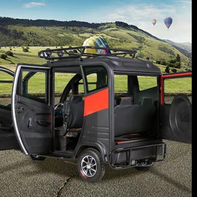 China High Quality Mini Eco-Friendly 3 Seat 3 Wheel 2 Doors Cargo Electric Tricycle For Adults for sale