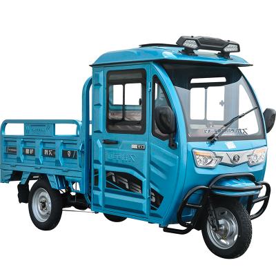 China 2022 Smart Enclosed Cargo Electric Tricycle For Cargo for sale