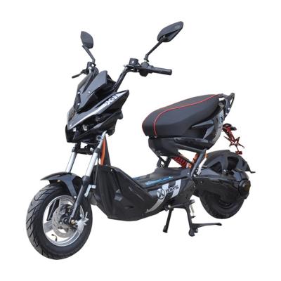 China Factory supply direct high speed electric motorcycle 1200w 60/72v12ah/20ah lithium electric scooter moped on sale 10inch for sale