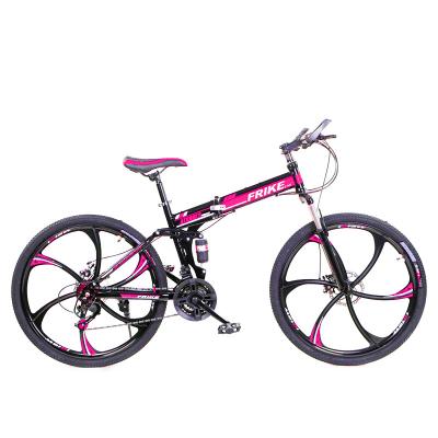 China China factory good quality hot sale spring fork (low dry) 24/26 inch 21/24/27 speed foldable bicycle 26 inch mountain bike Philippines for sale