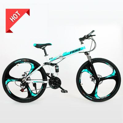 China Factory Wholesale High Quality Foldable Spring Fork Mountain Bike (Dry Low) 26 Inch Folding Mountain Bike for sale