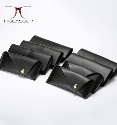 China Glasses Packing Customized Leather Cases Glasses Case Packaging Bag Sunglasses Storage Glasses Cases for sale