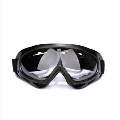 China Outdoor sports glass goggles mounting motocross sports goggle lenses and skiing windproof cycling goggles for sale