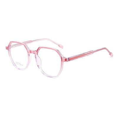 China 2022 Wholesale Cheap Glass Spectacle Frame CP Frame Full Around Optical Glass Sight for sale