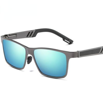 China Fashion Sunglasses Aluminum Magnesium Square Sunglasses Color Square Sunglasses for sale