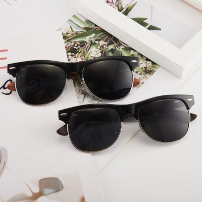 China 2021 Fashion Sunglasses Mirror Frameless Wooden Photochromic Sunglasses Polarized Sun Glasses for sale