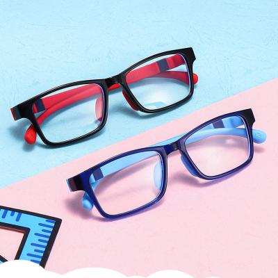 China WholesaleFrame Fashionable High Quality Black Optical Frame Color TR90 Blue Light Blocking Glasses Optical Frame For Kids for sale