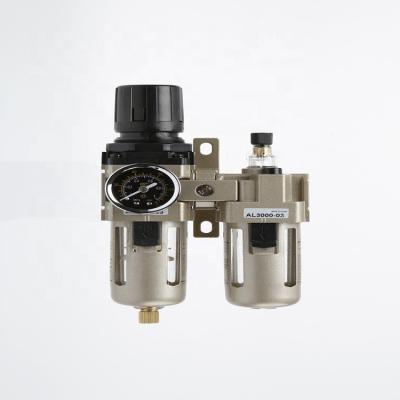 China AC2010 AC3010 AC4010 Automatic Control Pneumatic Filter Regulator Oiler FRL Unit Air Unit Combination for sale