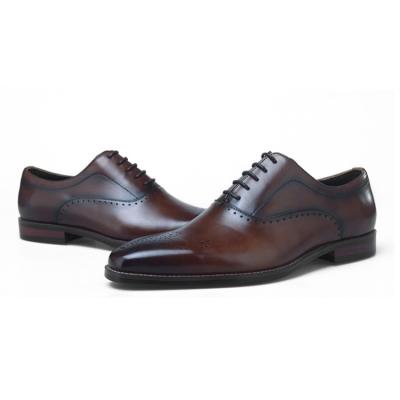 China Wholesaler High Quality New Style Mens Leather Shoes Anti-odor Italian Luxury Dress Shoes for sale