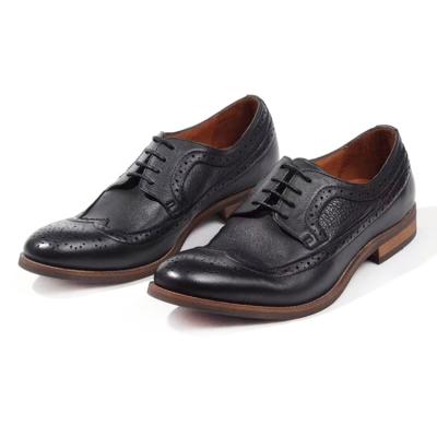 China Anti-Smell Cheap Price Leather Stylish Shoe Mens Handmade Oxford Shoes for sale