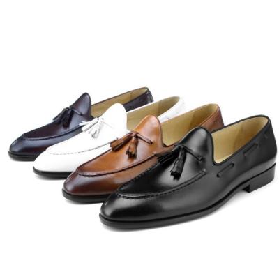 China Porcelaine de shoe fabricas de zapatos en des loafers unique casual men's flats luxury men's leather shoes waterproof fashion high quality men's leather shoes for sale