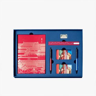 China Normal High Quality Business Stationery Gift Set Of Palace Museum Stationary for sale