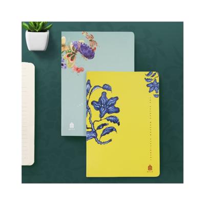 China Custom Ceramic Hardcover School B5 Patterns Notebook Commercial Premises Hardcover Exercise Book for sale