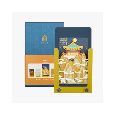 China Creative loose-leaf business paper carves stationary palace museum creative notepad for sale