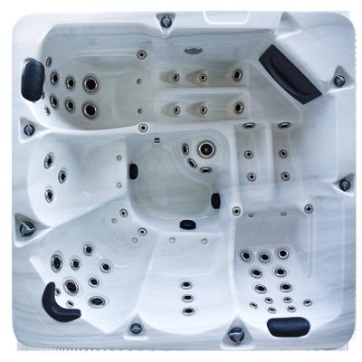 China Air Free White Acrylic Outdoor Spa Jets Massage Whirlpools Spa Hot Tub for sale