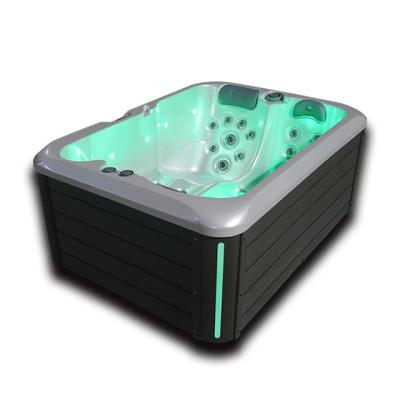 China Free Outside Mutil Funtion Tubs Hot Tubs Mutil Funtion Indoor Home Massage Waterfall Spa Whirlpool Hot Tubs 3 Person for sale