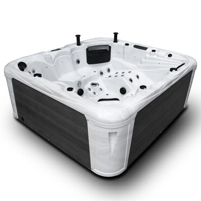 China Balboa Approval EUROPEAN Ideal Outdoor Whirlpool Massage Acrylic Spa With Bathtub Functions And Led Lights TV for sale