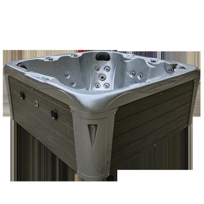 China 7 Person Rustic Outdoor Whirlpool Spa Tub for sale