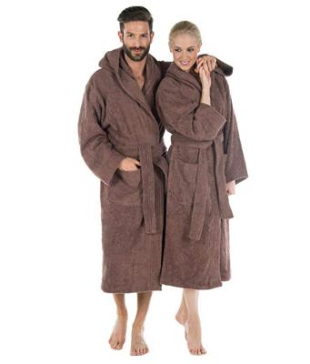 China Couples Breathable Terry Cotton Thickening Sauna Spa Hotel Winter Sleepwear Lovers Bathrobes Warm Bathrobes for sale