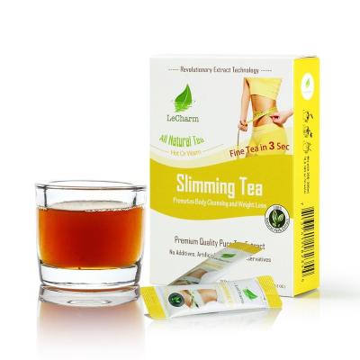 China Herbal Tea Pure Refreshing Slim 10 Tea Bags Box For Outdoor Gym Instant Tea for sale