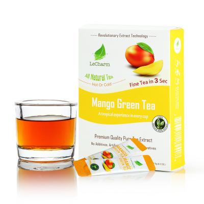 China 100% Pure Tea Extract Caffeine Free Instant Mango Fruit Tea Powder Wholesale for sale