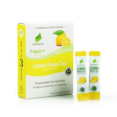 China 0 Sugar High Quality Lemon Tea Stick Dried Fruit Tea detox ready in 3 seconds factory supply for sale