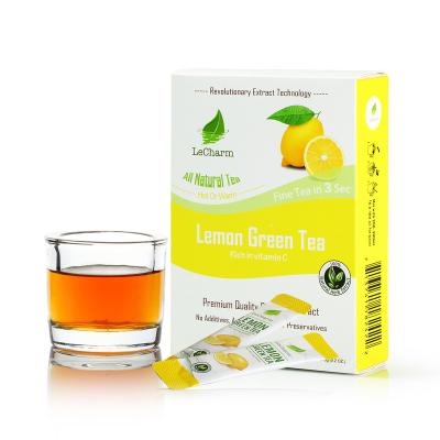 China 0 Sugar High Quality Fruit Tea Lemon Tea Stick Lemon Green Teas Ready in 3 Seconds for sale