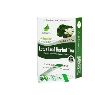 China Pure Size Quality Instant Extract Powder Herbal Tea Lotus Leaf Herbal Tea Instead of Tea Bag for sale