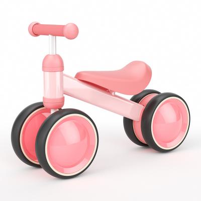 China Ride On Toy Manufacturer Wholesale 1-3 Years Old Baby Walker Toys Toddler Ride On Car Plastic Toy Foot Pushed Mini Balance Bike For Children Market EU for sale