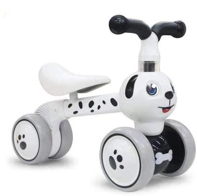 China Exercise KORIMEFA Balance Baby Balance Bikes For 10-36 Month Kids Walker Toys No Pedal 4 Wheels Infant Toddler Bicycle for sale