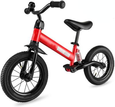 China KORIMEFA Flat Earth Kids Balance Bike For 3-6 Years Old Kids Toddler Push Bike With Rubber Air 12