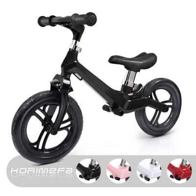 China Kids Toys Bike Korimefa Toddler Baby Toys Infant Walker Children Magnesium Alloy 12 Inch Kids Balance Bike For 1 - 5 Years Old for sale