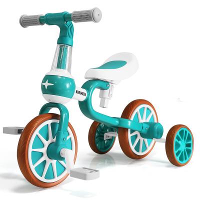 China 135Â ° Korimefa U-Shape Children Baby Kids Single Direction Limited Single Tricycle For Toddler Bike First 4 Wheel Infant Balance Bike for sale