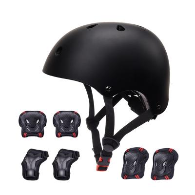 China Korimefa toddler protective sports helmet adjustable capacet casco protective gear set boys and girls kids for scooter/bike/skate for sale