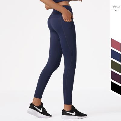 China New Arrival Breathable Skin Friendly Sport Legging With Butt Pocket Fitness Gaiters Crac! crack! for sale