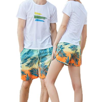 China Breathable Warm Quick Dry Surf Shorts Swimwear Adult Beach Shorts Swimming Trunks Couples Loose Swimwear & Beachwear For Women Men for sale