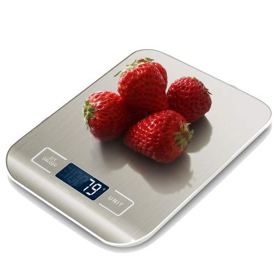 China Food Scale 5kg Stainless Steel Kitchen Multifunctional Digital Weighing Scale MX-546 for sale