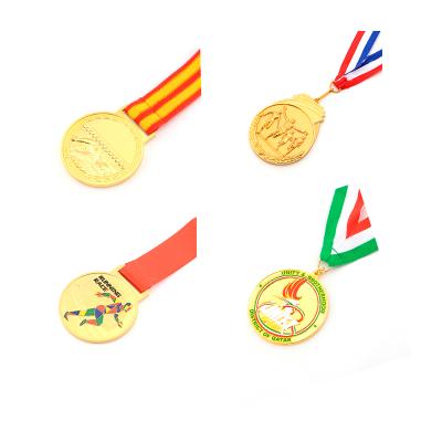 China Europe Custom Metal Medal Design Own 3d Engraved Logo Award Marathon Medal for sale