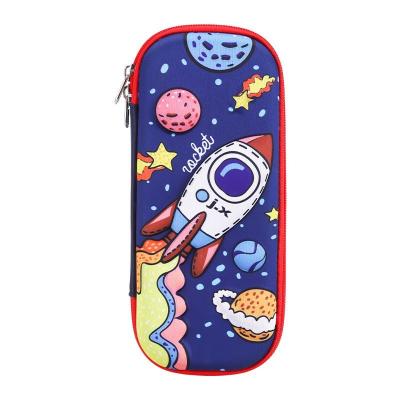 China Waterproof School Best Selling In The Best Current Sale Blue Pink Hard Bulk Pencil Case Wholesale 3D Unicorn Pen Filter Frame Stationery For Kids for sale