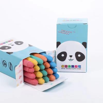 China Environmental Friendly Jumbo Washable Sidewalk Chalk 6pcs Each Box For Kids And Painking for sale