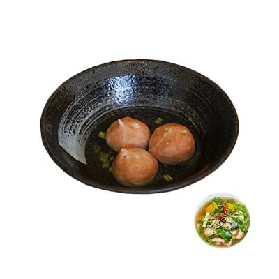 China Taiwan Sugar Free Product Tofu Pork Low Salt Spicy Fish Ball For Soup Dumplings for sale