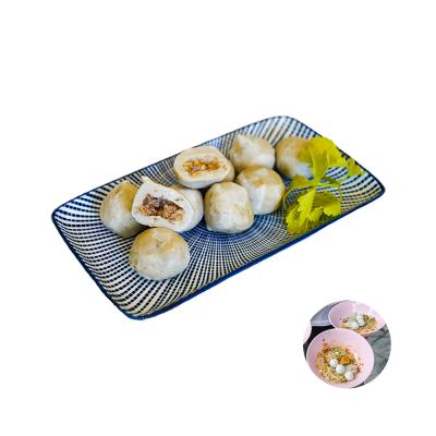 China Amazon sugar free hot selling bamboo pokes pig peach ball for mutton hot pot for sale