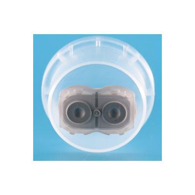 China Non Spill European Factory Supplies Polypropylene 39mm Caps For Medical Infusion Bottles for sale