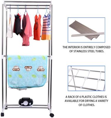 China Concise Convenient Quick Drying Dryer Machine Portable Home Rack Rack Clothes Folding Machine Hot Air Home Clothes Dryer 1000 Electric for sale