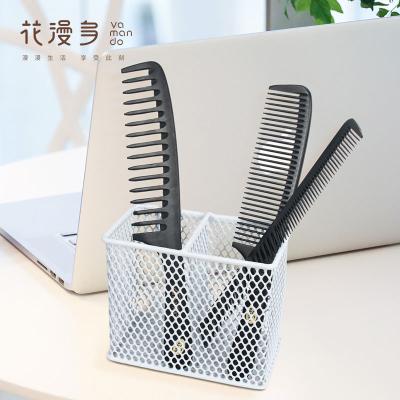 China Household Fashionable Anti-static Hairdressing Comb Hair Phenolic Plastics Comb Wide Tooth Long Tail Comb For Barber Shop Hair Cut Bakelite Comb for sale