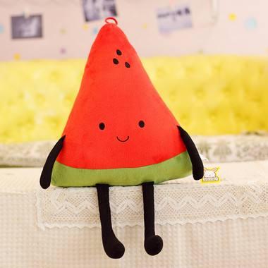 China Gift Factory Wholesale Price Kids Toys Stuffed Watermelon Plush Toys for sale