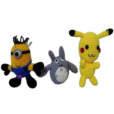 China Plush Hand Knitted Plush Character Toy for sale