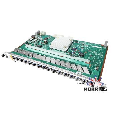 China FTTH FTTB FTTX NEW GPFD 16 GPON OLT Network Interface Left Panel with C+ C++ SFP Modules for Huawei MA5680 Series OLT for sale