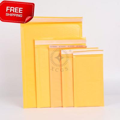 China Shock Resistance Mailing Kraft Bubble Bags Free Mailing And Envelopes Postage Packaging Bag for sale